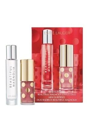 New Estée Lauder Beautiful Magnolia Joyful Duo Fragrance Set-limited Edition
